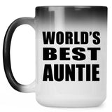 World's Best Auntie - 15 Oz Color Changing Mug