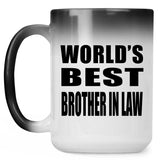 World's Best Brother In Law - 15 Oz Color Changing Mug