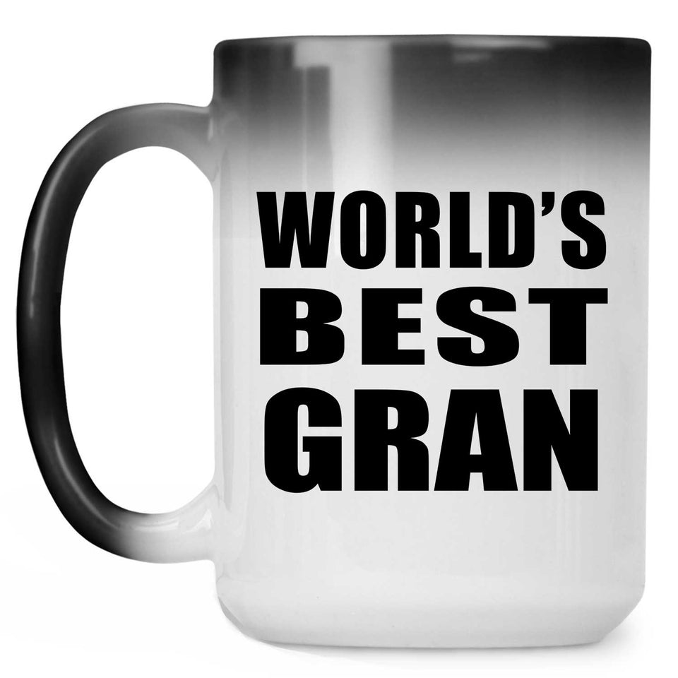 World's Best Gran - 15 Oz Color Changing Mug
