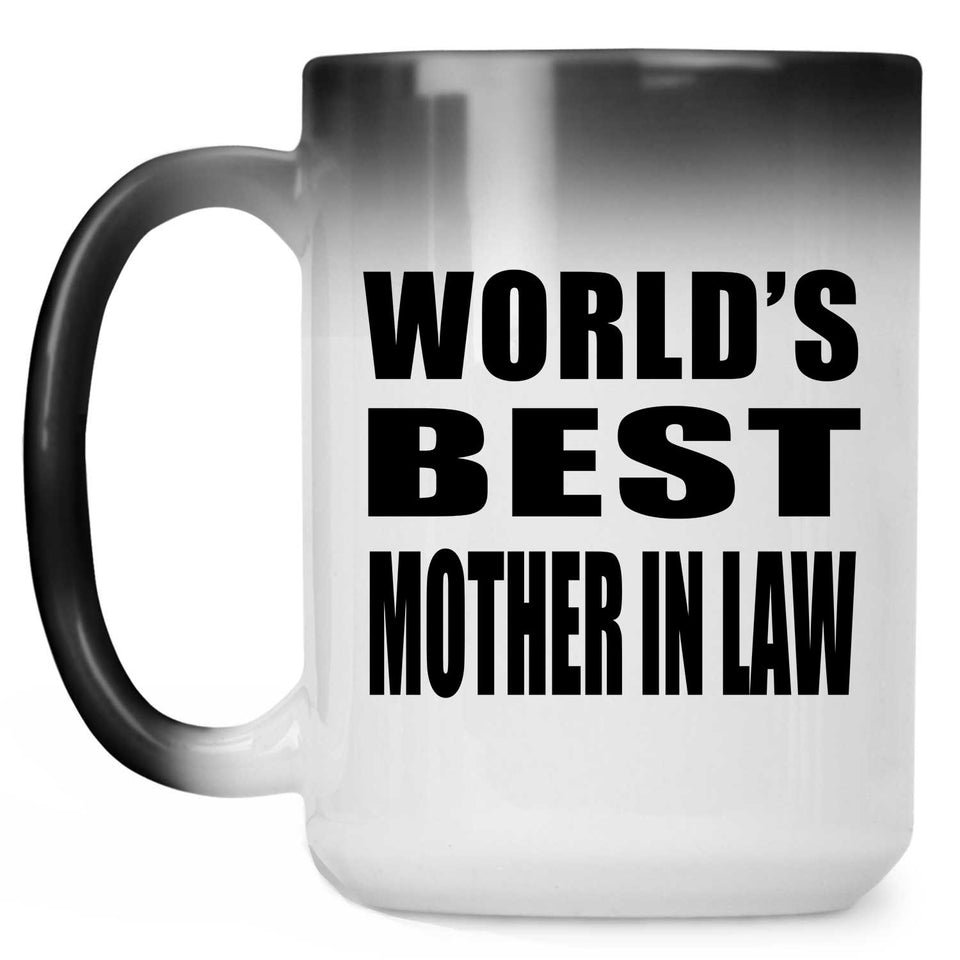 World's Best Mother In Law - 15 Oz Color Changing Mug