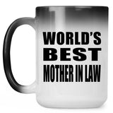 World's Best Mother In Law - 15 Oz Color Changing Mug