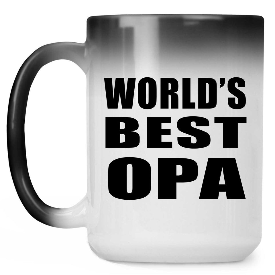 World's Best Opa - 15 Oz Color Changing Mug