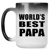 World's Best Papa (Grandpa) - 15 Oz Color Changing Mug