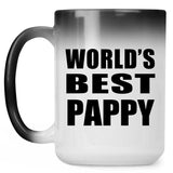 World's Best Pappy - 15 Oz Color Changing Mug