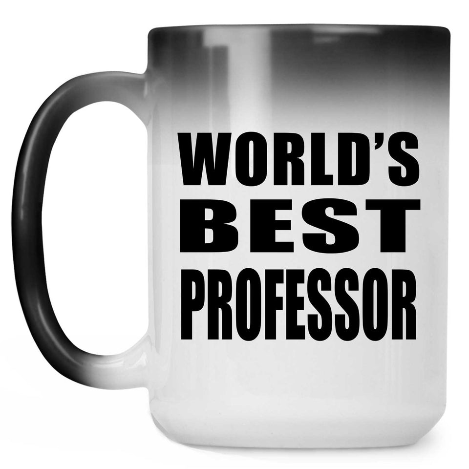World's Best Professor - 15 Oz Color Changing Mug
