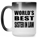 World's Best Sister In Law - 15 Oz Color Changing Mug