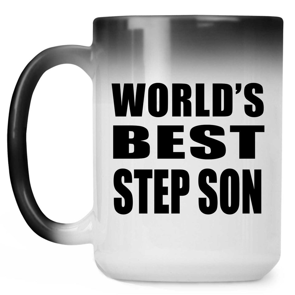 World's Best Step Son - 15 Oz Color Changing Mug