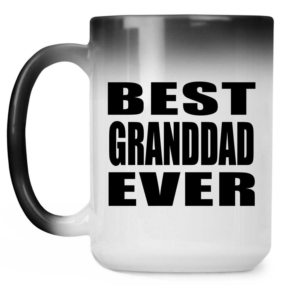 Best Granddad Ever - 15 Oz Color Changing Mug