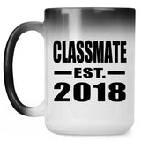 Classmate Est. 2018 - 15 Oz Color Changing Mug