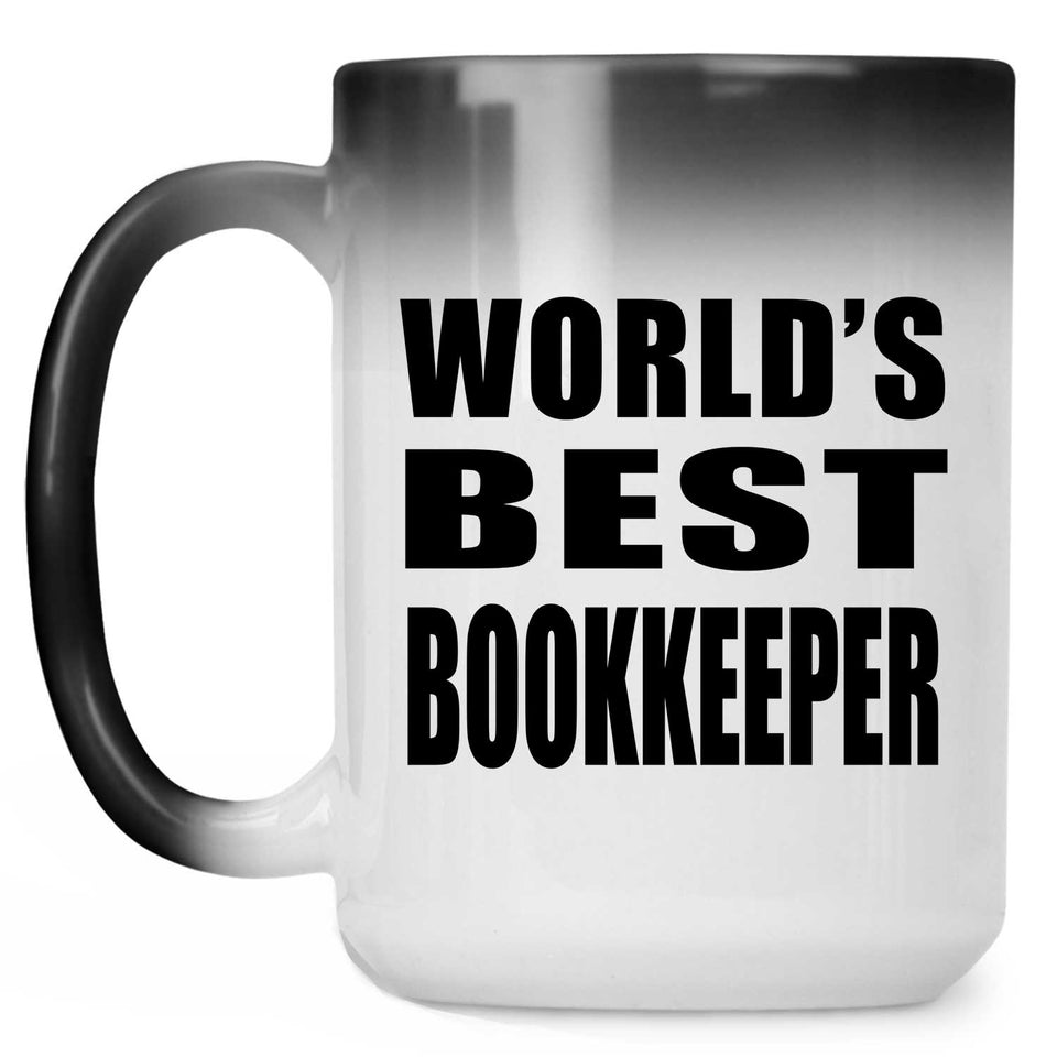 World's Best Bookkeeper - 15 Oz Color Changing Mug