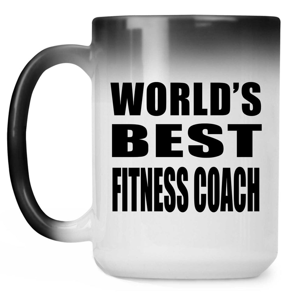 World's Best Fitness Coach - 15 Oz Color Changing Mug