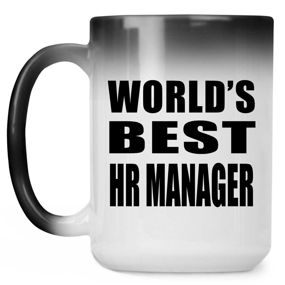 World's Best HR Manager - 15 Oz Color Changing Mug
