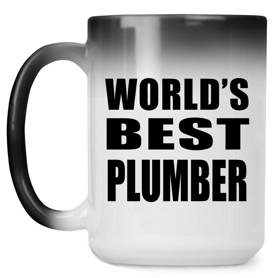 World's Best Plumber - 15 Oz Color Changing Mug