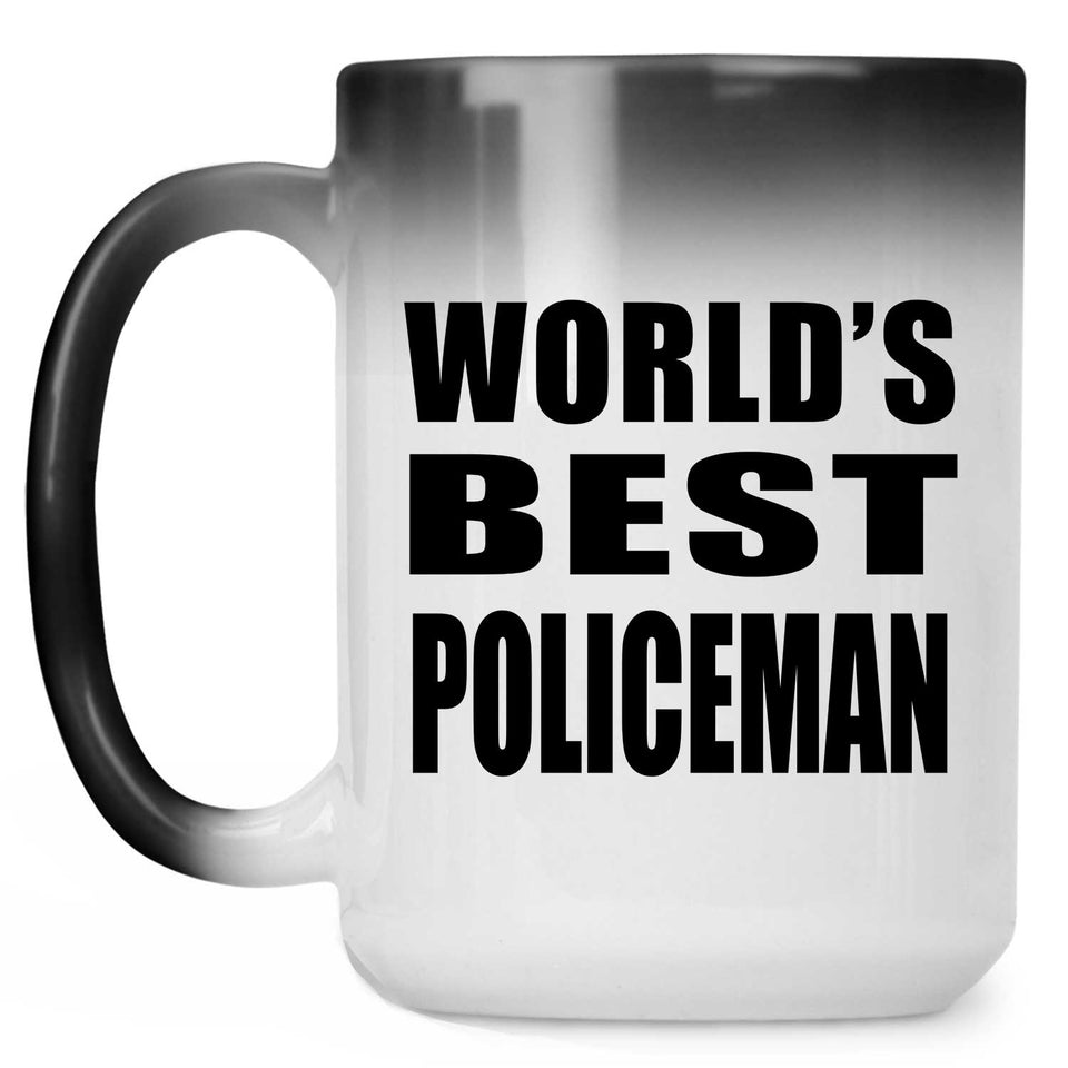 World's Best Policeman - 15 Oz Color Changing Mug