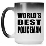 World's Best Policeman - 15 Oz Color Changing Mug