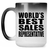 World's Best Sales Representative - 15 Oz Color Changing Mug