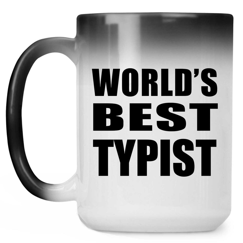 World's Best Typist - 15 Oz Color Changing Mug