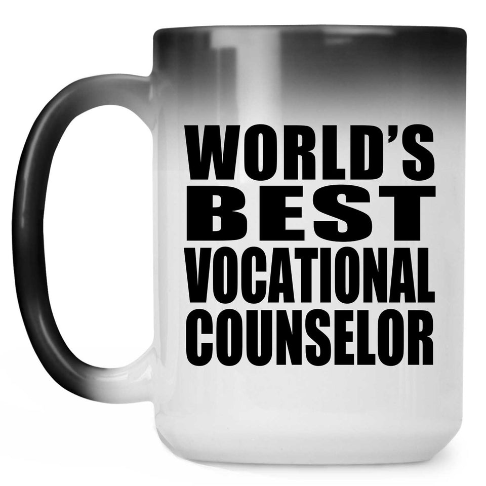 World's Best Vocational Counselor - 15 Oz Color Changing Mug