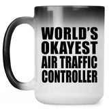 World's Okayest Air Traffic Controller - 15 Oz Color Changing Mug