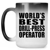 World's Best Drill-Press Operator - 15 Oz Color Changing Mug