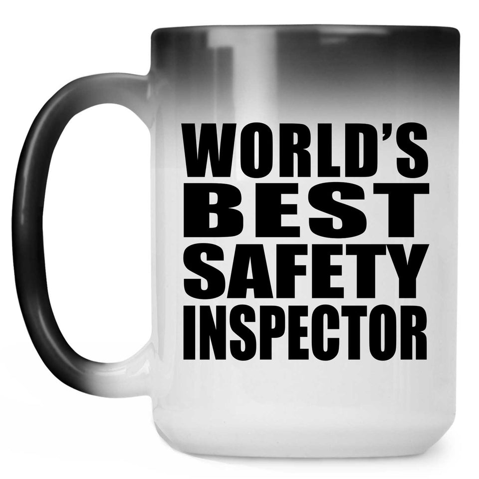 World's Best Safety Inspector - 15 Oz Color Changing Mug