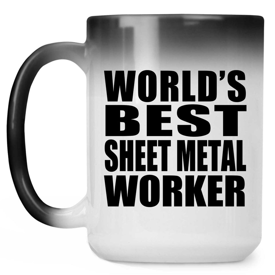 World's Best Sheet Metal Worker - 15 Oz Color Changing Mug