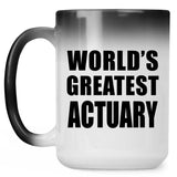World's Greatest Actuary - 15 Oz Color Changing Mug