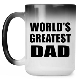 World's Greatest Dad - 15 Oz Color Changing Mug