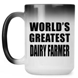 World's Greatest Dairy Farmer - 15 Oz Color Changing Mug