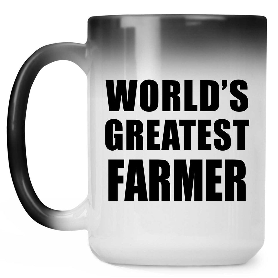 World's Greatest Farmer - 15 Oz Color Changing Mug