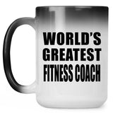 World's Greatest Fitness Coach - 15 Oz Color Changing Mug