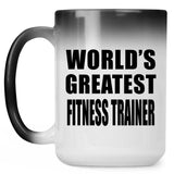 World's Greatest Fitness Trainer - 15 Oz Color Changing Mug