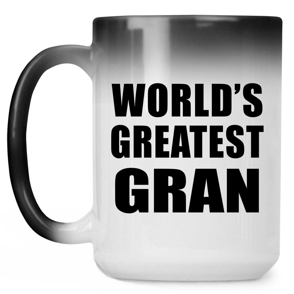 World's Greatest Gran - 15 Oz Color Changing Mug
