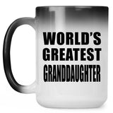 World's Greatest Granddaughter - 15 Oz Color Changing Mug