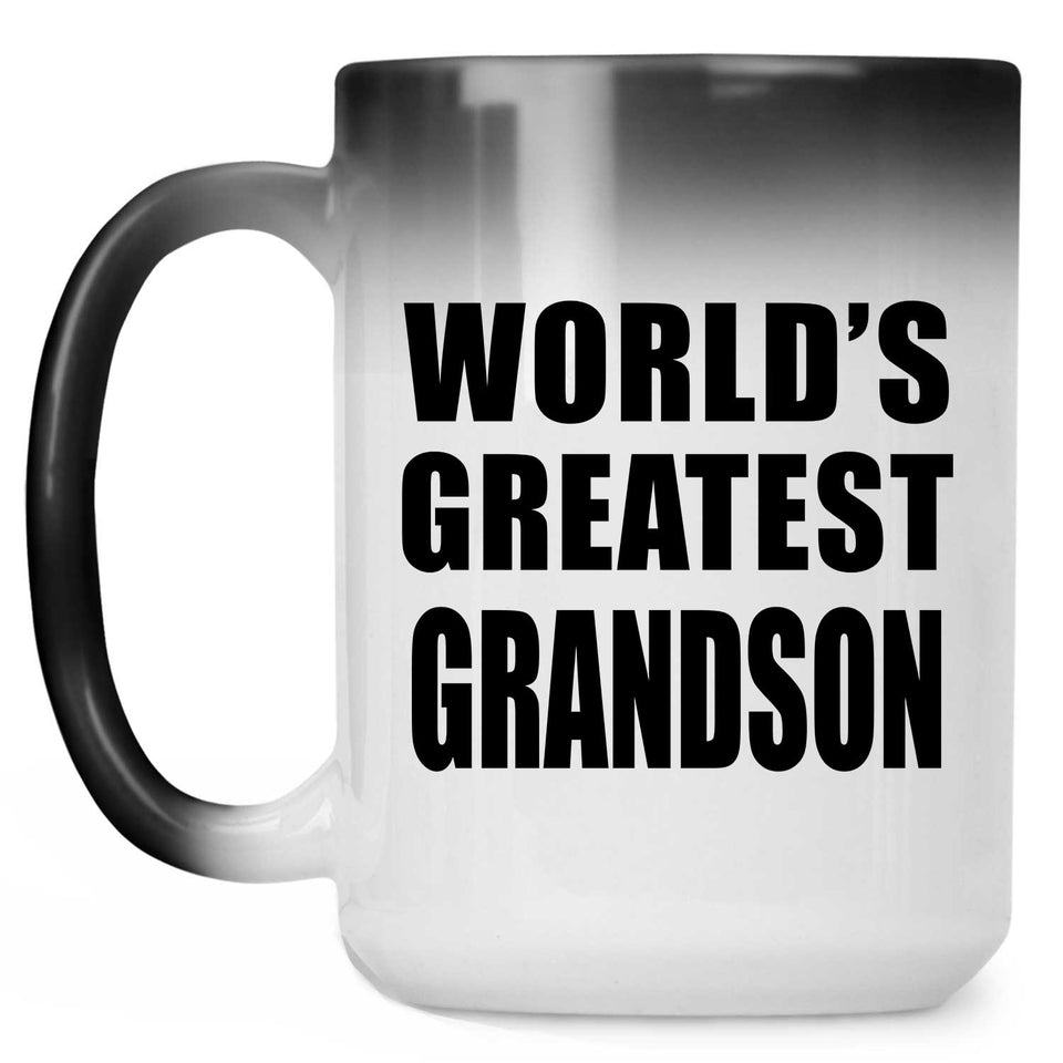 World's Greatest Grandson - 15 Oz Color Changing Mug