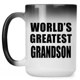 World's Greatest Grandson - 15 Oz Color Changing Mug