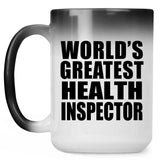 World's Greatest Health Inspector - 15 Oz Color Changing Mug