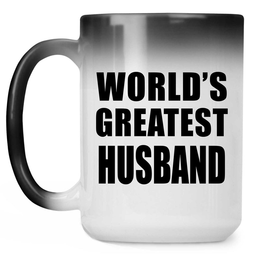 World's Greatest Husband - 15 Oz Color Changing Mug