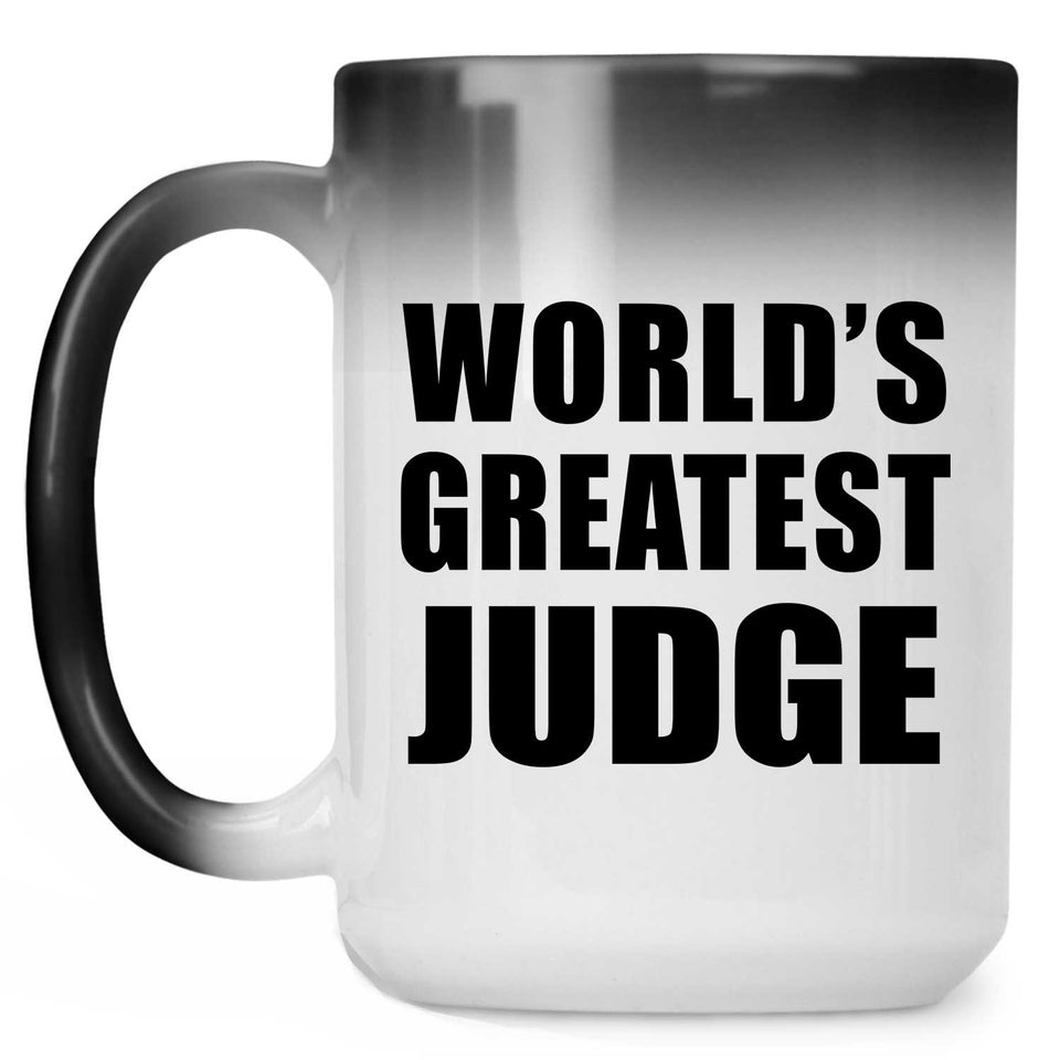 World's Greatest Judge - 15 Oz Color Changing Mug