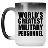 World's Greatest Military Personnel - 15 Oz Color Changing Mug