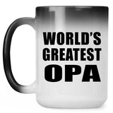 World's Greatest Opa - 15 Oz Color Changing Mug