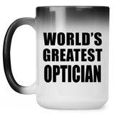World's Greatest Optician - 15 Oz Color Changing Mug