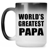 World's Greatest Papa (Grandpa) - 15 Oz Color Changing Mug