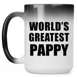 World's Greatest Pappy - 15 Oz Color Changing Mug