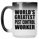 World's Greatest Pest Control Worker - 15 Oz Color Changing Mug