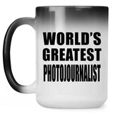 World's Greatest Photojournalist - 15 Oz Color Changing Mug