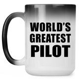 World's Greatest Pilot - 15 Oz Color Changing Mug