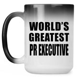 World's Greatest Pr Executive - 15 Oz Color Changing Mug