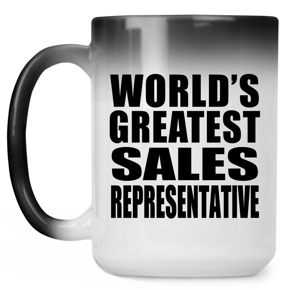 World's Greatest Sales Representative - 15 Oz Color Changing Mug