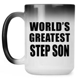 World's Greatest Step Son - 15 Oz Color Changing Mug